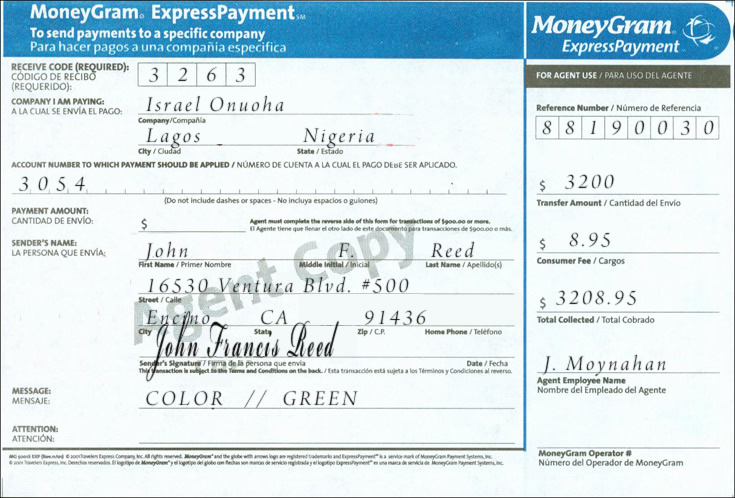 where is the serial number on a moneygram money order stub where is the serial number on a moneygram money order stub